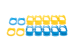 Fleece Performance - Fleece FPE-FL-RC-FMC-14P Fuel Line Retaining Clips for Ford Power Stroke 14Pc - Image 2