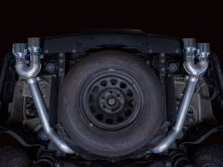 AWE Tuning - AWE Tuning 3015-42006 Quad CHROME OFG Dual Exhaust System 21+ Tahoe/Yukon 5.3L - Image 7