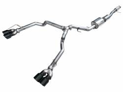 AWE Tuning - AWE Tuning 3015-43006 Quad BLACK OFG Dual Exhaust System 21+ Tahoe/Yukon 5.3L - Image 1