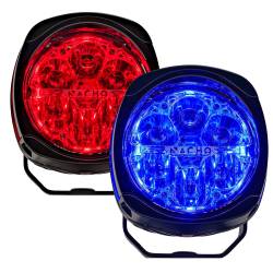Nacho Offroad Technology - NACHO PM435RB Quatro Red/Blue Emergency Light - Image 1