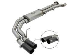aFe Power - aFe 49-43091-B 3" Cat-Back Exhaust System w/Black Tip for 17-20 F150 Raptor 3.5L - Image 2