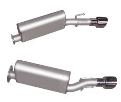 Gibson Performance Exhaust - Gibson 618000 Stainless Split Rear Axle-Back Exhaust for 05-06 Pontiac GTO - Image 1