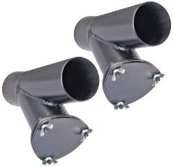 Hedman Hedders - Hedman 16250 2.5" QUICK-EZE Exhaust Cutouts From Hedman 1 pair - Image 1