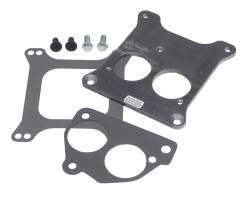 Trans-Dapt Performance - Trans-Dapt 2201 Carb to TBI Adapter BB Chevy to Holley 4BBL Manifold Rear Mount - Image 1