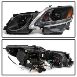 Spyder Auto - Spyder Auto 5082800 DRL Projector Headlights Black/Clear for GS - Image 3