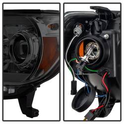 Spyder Auto - Spyder Auto 5081728 Projector Headlights Light Bar DRL Smoke for 12-15 Tacoma - Image 4
