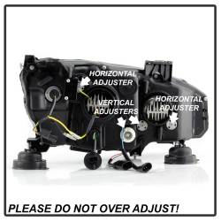 Spyder Auto - Spyder Auto 5087539 Black LED Headlights w/Sequential Turn Signal - Image 5