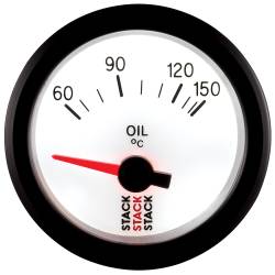 Stack - Stack ST3259 Gauge Oil Temp Electric 52MM White 60-150C M10 Male - Image 4