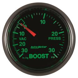 AutoMeter - AutoMeter 3803 GS Mechanical Boost/Vacuum Gauge 30" HG/30PSI 2-1/16" - Image 3