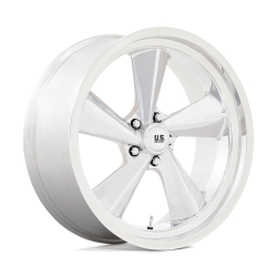 US Mag 1PC - US Mag Wheels U13522057357L U135 TS 22x10.5 5x5.0 0mm Polished - Image 1