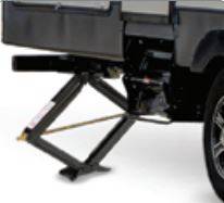 Husky Towing - Husky Towing 72139 Scissor Jack 7500 Lb 24" Height Black Steel No Handle Single - Image 2