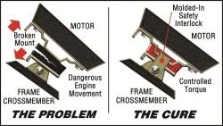 Energy Suspension - Energy Suspension 3.1141G Black Polyurethane Motor Mount - Image 2
