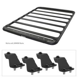 Go Rhino - Go Rhino 5910001T SRM Series Black Roof Basket Mount Kit - Image 6