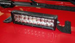Go Rhino - Go Rhino 732100T XE Center Hood Light Mounts for 18-26 Jeep Wrangler/Gladiator - Image 4