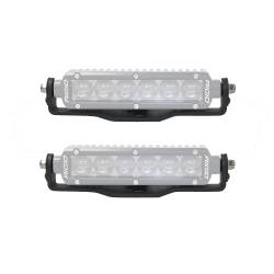 Go Rhino - Go Rhino 732060T XE Center Hood Light Mounts for 18-26 Jeep Wrangler/Gladiator - Image 1