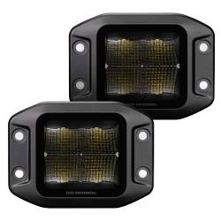 Go Rhino - Go Rhino 750400321FCF Blackout Series Cubeit 3x3 LED Cube Flood Light Kit - Image 1