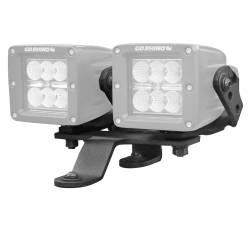 Go Rhino - Go Rhino 730230T Dual 3" Cube LED Cowl Mount for 18-26 Wrangler JL/Gladiator - Image 4