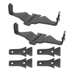 Go Rhino - Go Rhino 731060T XE Hood Hinge Light Mounts for 18-26 Wrangler JL/Gladiator JT - Image 2
