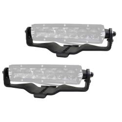 Go Rhino - Go Rhino 731060T XE Hood Hinge Light Mounts for 18-26 Wrangler JL/Gladiator JT - Image 1