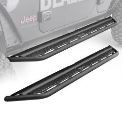 Go Rhino - Go Rhino D64505T Dominator D6 Steel Side Steps for 07-18 Jeep Wrangler JK - Image 3