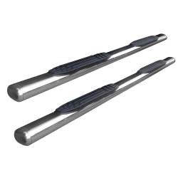Go Rhino - Go Rhino 10480PS Polished 4" 1000 Oval Side Steps w/o Mounts 80" Long Pair - Image 2