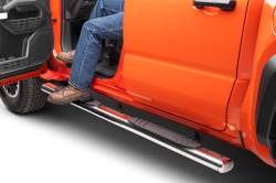 Go Rhino - Go Rhino 104443280PS 4" 1000 Side Steps w/Brackets for 24+ Tacoma Double Cab - Image 3
