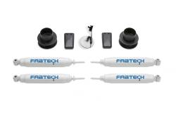 Fabtech - Fabtech FTS23227 2.5" Coil Spacer Kit w/PERF Shocks - Image 1