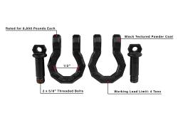 BulletProof Hitches - BulletProof SMALLSHACKLE Channel Shackles - Image 7