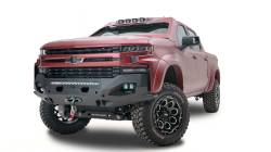 Fab Fours - Fab Fours CS19-X4051-1 Front Bumper for Chevy - Image 2