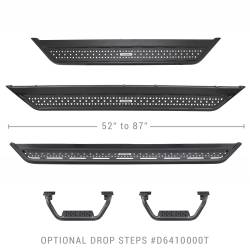 Go Rhino - Go Rhino D64306T Step Nerf Bar Kit for 19-26 RAM 1500 Crew Cab - Image 3