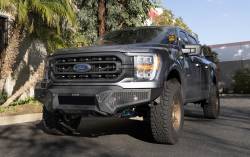 Go Rhino - Go Rhino 34398T Element FR Bumper w/Fixed Light Bar Mount for 21-24 Ford F150 - Image 10