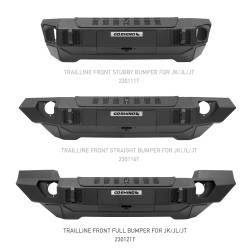 Go Rhino - Go Rhino 230121T Front Full Winch Bumper for 07-26 Jeep Wrangler JK/JL/Gladiator - Image 4