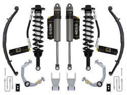 ICON Vehicle Dynamics - ICON K93164L Stage-4 2.5-3" Lift Kit w/Billet CDCV/Leaf Pack for 21+ F150 Tremor - Image 4