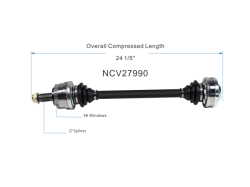 GSP - GSP NCV27990 BMW CV Axle Assembly - Image 6