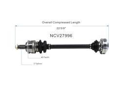 GSP - GSP NCV27996 BMW Convertible Rear CV Axle Assembly - Image 6