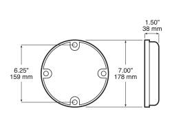 Peterson - Peterson 717R Brake/Tail/Turn Signal Light - Image 3