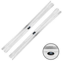 Trim Parts - Trim Parts 3004 Sill Plates w/Rivited Tag Pair for 68-79 Nova - Image 1