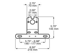 Peterson - Peterson V428-09 License Plate Bracket - Image 2