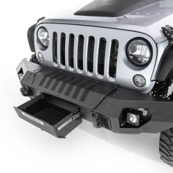 Go Rhino - Go Rhino 230116T Trailline Winch Ready Front Straight Bumper - Image 9