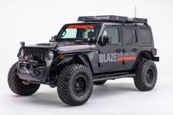 Go Rhino - Go Rhino 331100T Rockline Winch Front Stubby Bumper for 18 Wrangler JL - Image 8