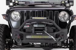 Go Rhino - Go Rhino 331101T Rockline Front Stubby Bumper for 18-19 Wrangler JL - Image 10