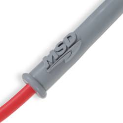 MSD - MSD Ignition 35399 Custom Spark Plug Wire Set Red for Ford 289-302 w/HEI Cap - Image 4