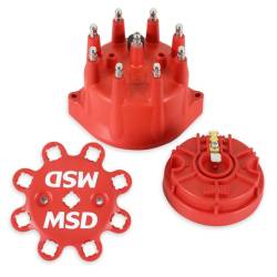 MSD - MSD Ignition 84315 Distributor Red Cap & Rotor Kit - Image 2
