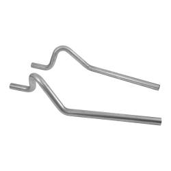 Flowmaster - Flowmaster 15807 2.5" RR Alu. Prebent Exhaust Tailpipe for 65-73 Mustang/Cougar - Image 2