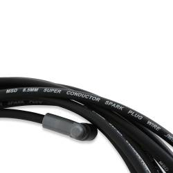 MSD - MSD Ignition 35383 Custom Spark Plug Wire Set Black for Ford 351C-460 w/HEI Cap - Image 3