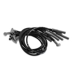 MSD - MSD Ignition 35383 Custom Spark Plug Wire Set Black for Ford 351C-460 w/HEI Cap - Image 1