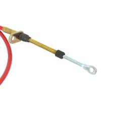 B&M - B&M 80605 Automatic Transmission Performance Shifter Cable 5' Length Red - Image 4