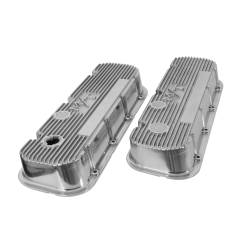 Holley - Holley Perf 241-84 M/T Retro Alu. Valve Covers Polished for 63-89 Chevy/GMC - Image 2