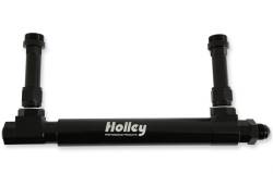 Holley - Holley Performance 34-39 Fuel Line Adjustable Billet Aluminum Fuel Line - Image 1