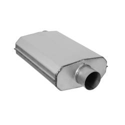 Hooker - Hooker Headers 21605HKR Maximum Flow Muffler 3" Offset In/Center Out Universal - Image 2